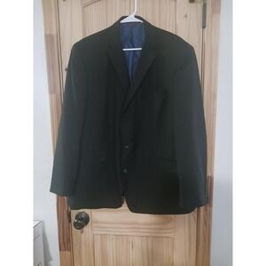 Billy‎ London three button black Black jacket blazer  comfort stylish size 42